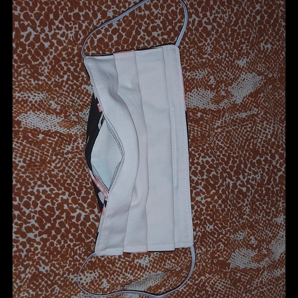 Acacia Aloha custom cloth face mask swimwear black vintage - Picture 3 of 6